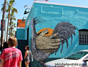 Roosterfish Mural LA, California