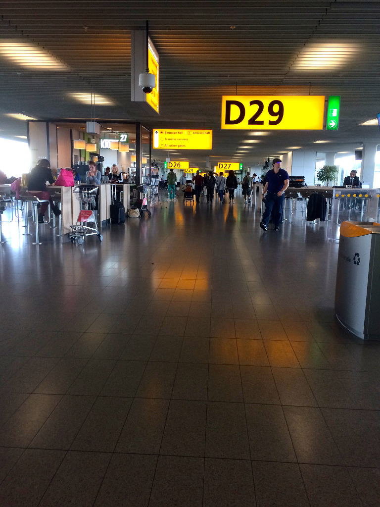 Amsterdam Schiphol Terminal Edit paintedposies.com