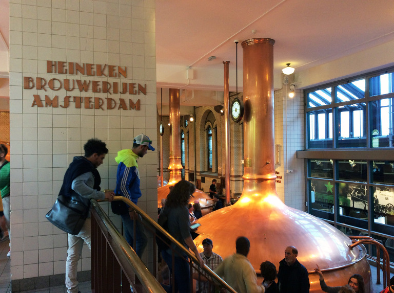 Heineken Factory Tour Amsterdam paintedposies.com