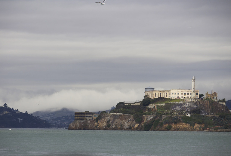 Alcatraz San Francisco paintedposies.com