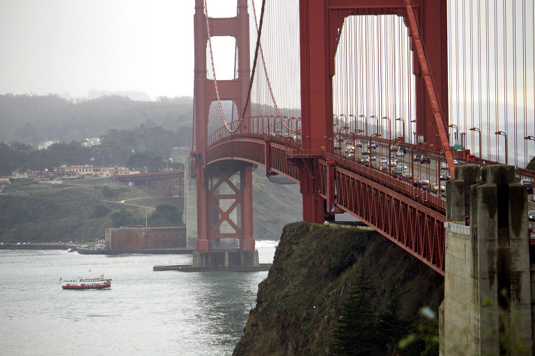 Golden Gate Bridge San Francisco 2 paintedposies.com