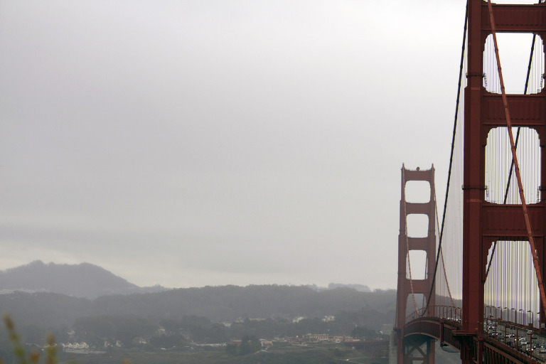 Golden Gate Bridge San Francisco paintedposies.com