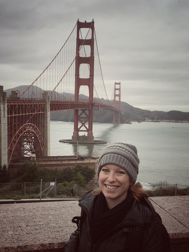Golden Gate Bridge Selfie paintedposies.com