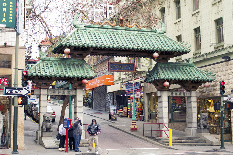 China Town San Francisco paintedposies.com