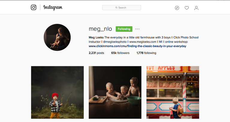 Meg Loeks Instagram paintedposies.com
