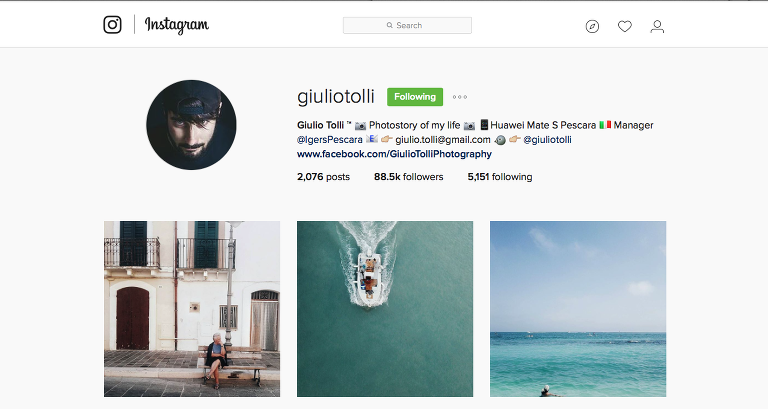 Giulio Tolli Instagram paintedposies.com