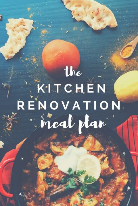 kitchen renovation meal plan paintedposies.com